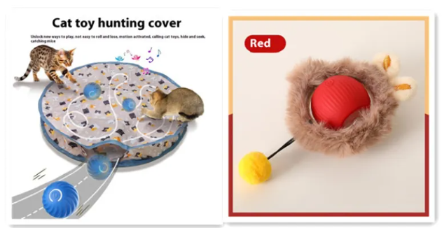 Kitzuno Cat Toy Balls – Rope, Plush & Multi-Piece Sets - product image 20
