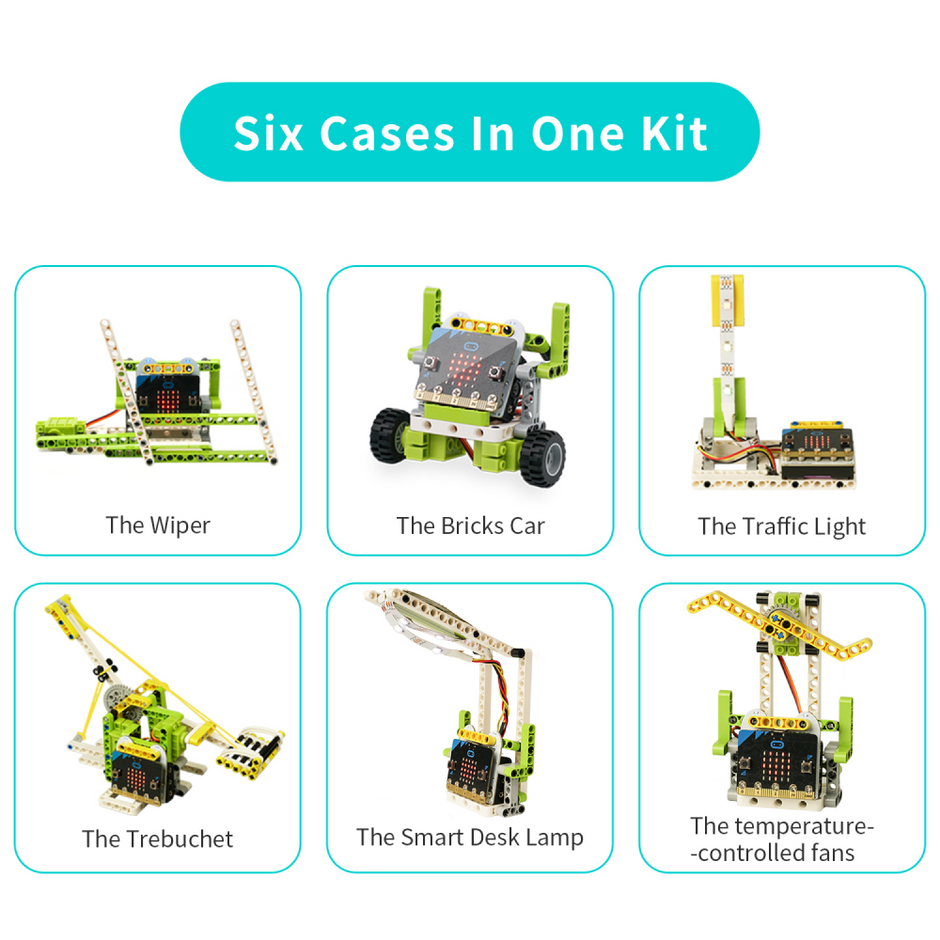 6-in-1 Building Bricks Kit for micro:bit