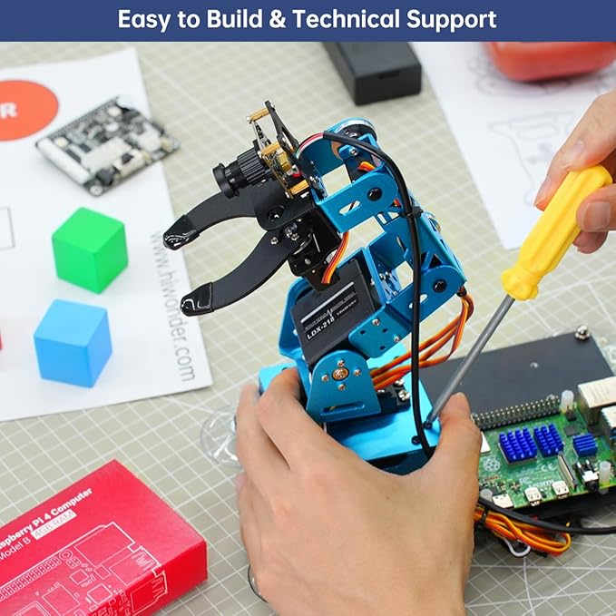 5DOF Robotic Arm Kit with AI Vision