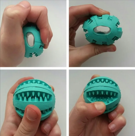 Kitzuno Interactive Slow-Feeder Dog Ball - product image 6