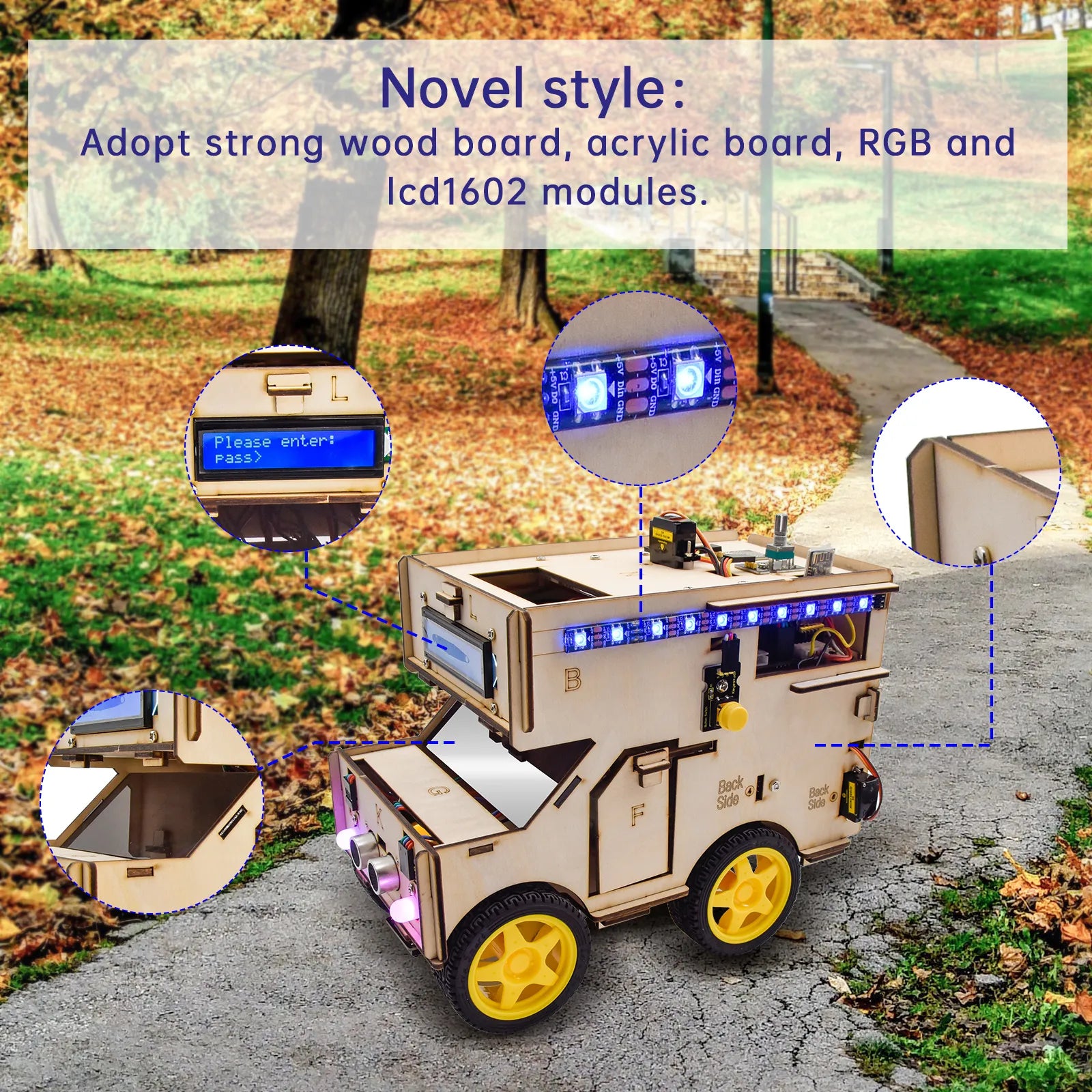 Smart RV Robot Starter Kit for Arduino