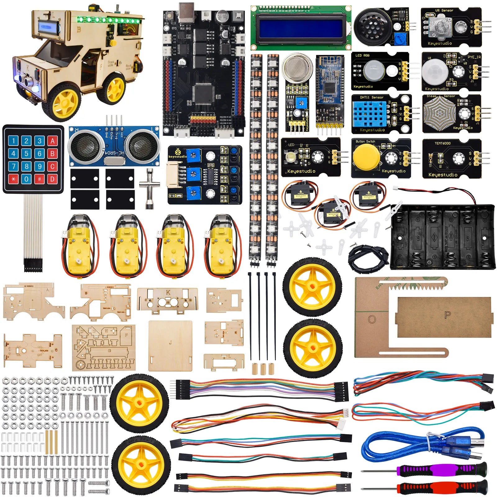 Smart RV Robot Starter Kit for Arduino