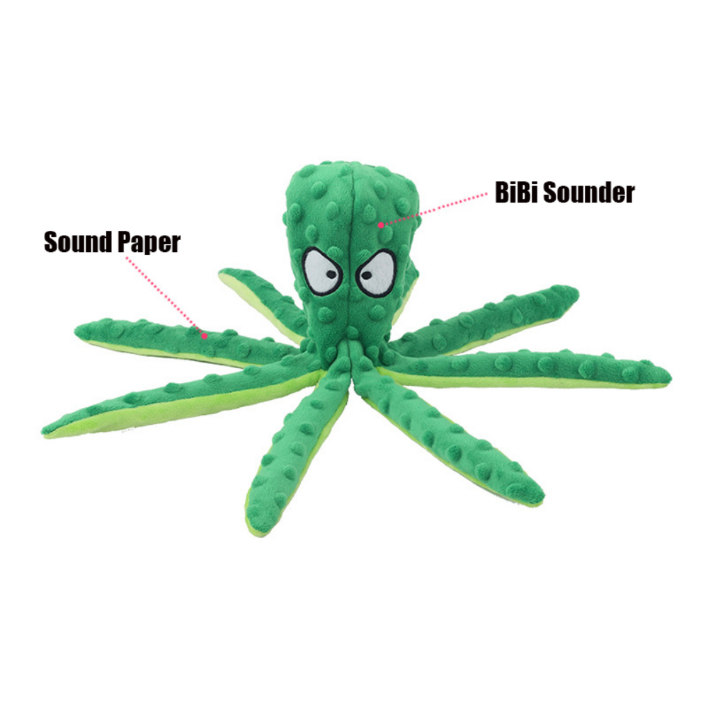 Kitzuno Plush Octopus Pet Toy - product image 4
